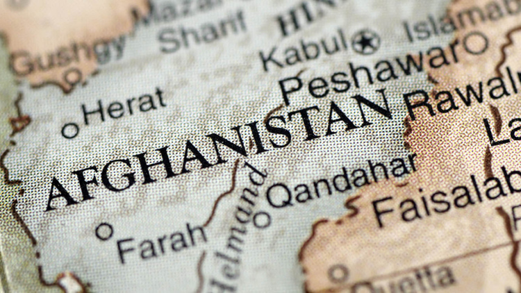 Afghanistan map